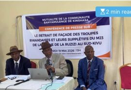 L’inversion des responsabilités dans le conflit à l’Est de la RDC : entre propagande politique et négation des réalités